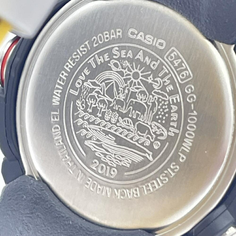 卡西歐 G-SHOCK Mudmaster 指針/數位雙顯手錶 GG-1000WLP-1AJR-7