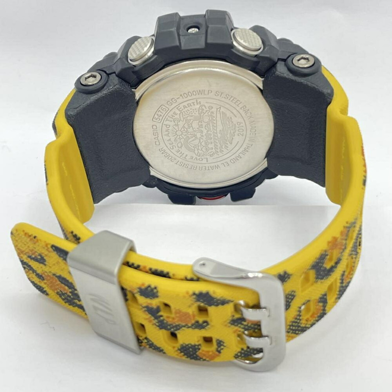 卡西歐 G-SHOCK Mudmaster 指針/數位雙顯手錶 GG-1000WLP-1AJR-8