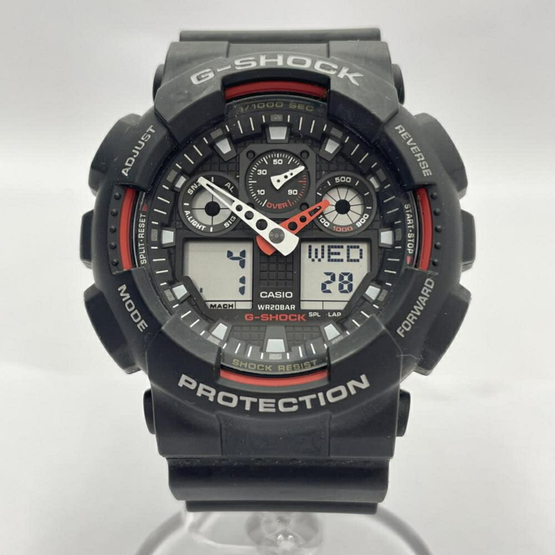 卡西歐 G-SHOCK 手錶 GA100-1A4-0