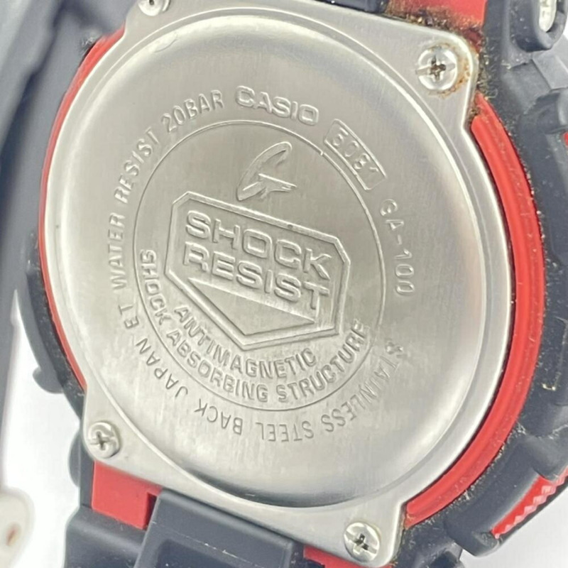 卡西歐 G-SHOCK 手錶 GA100-1A4-7