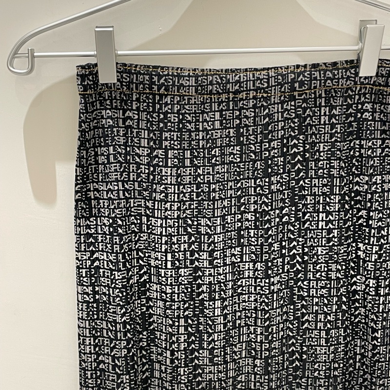 ▪️富貴選物FUGUEI▪️PP 三宅一生 灰色漸層字樣長裙-4