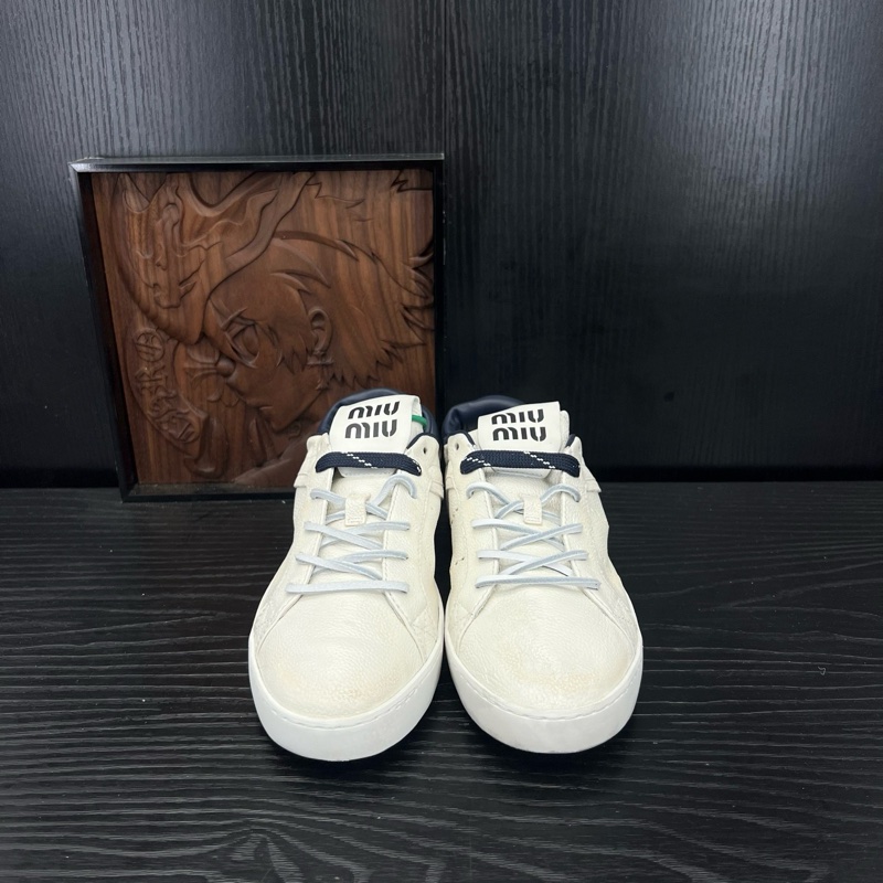 miumiu deco 做舊小白鞋 37 碼-1