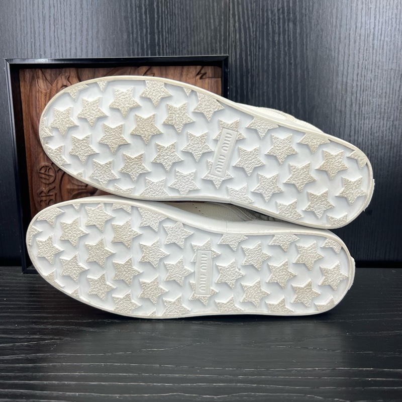 miumiu deco 做舊小白鞋 37 碼-8
