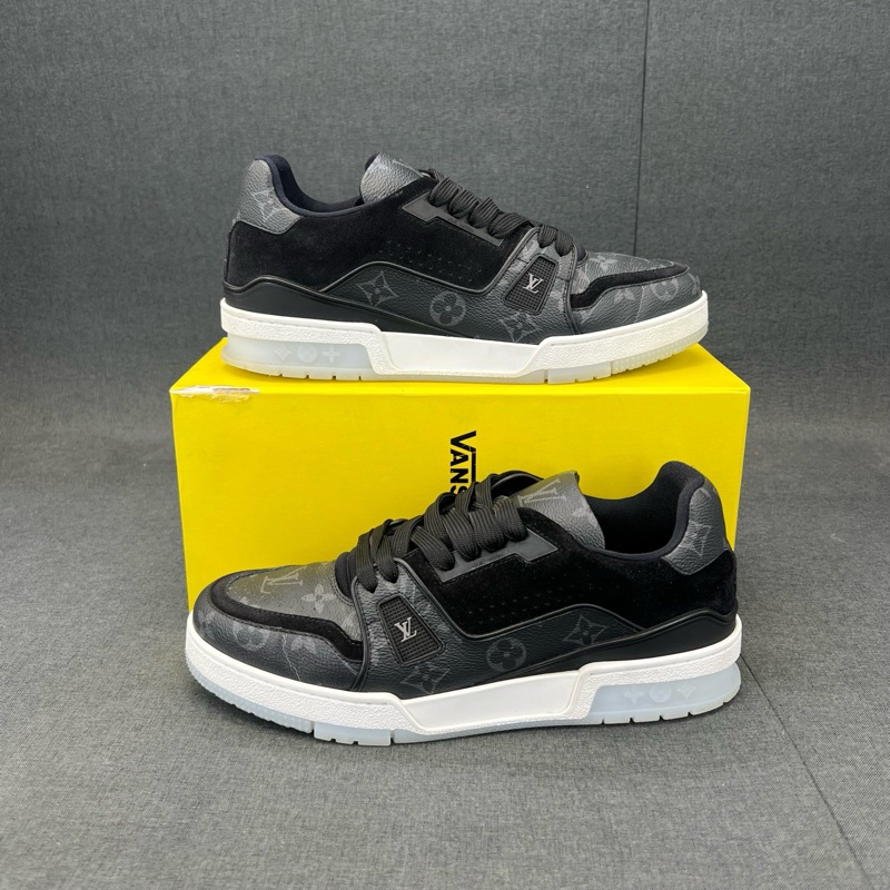 Louis Vuitton路易威登 trainer 黑老花 41.5碼-4