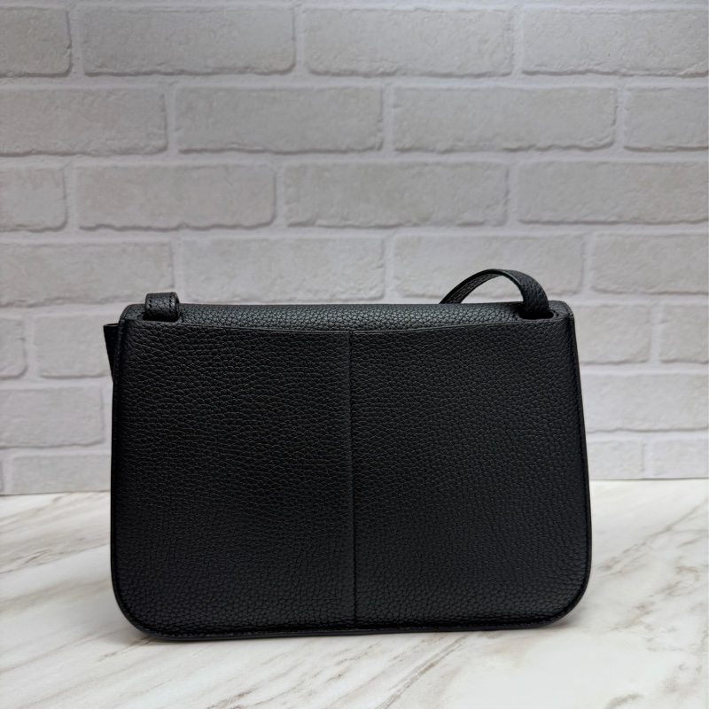 Hermès HALZAN 25 黑色金釦-5