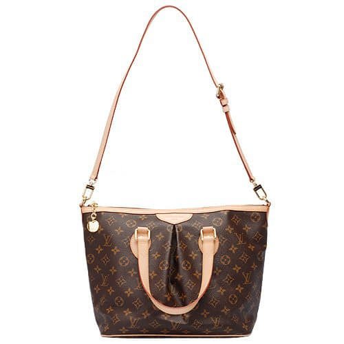 LV Louis Vuitton原花抓皺拉鍊三用水餃包/ M40145手提、肩背，斜跨-62