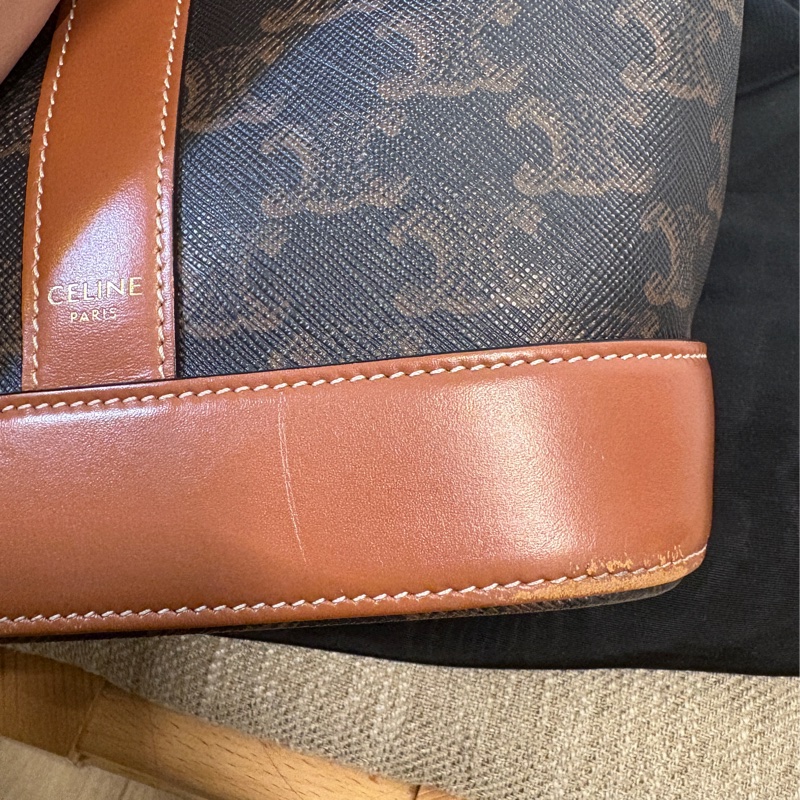 Celine老花小水桶-12