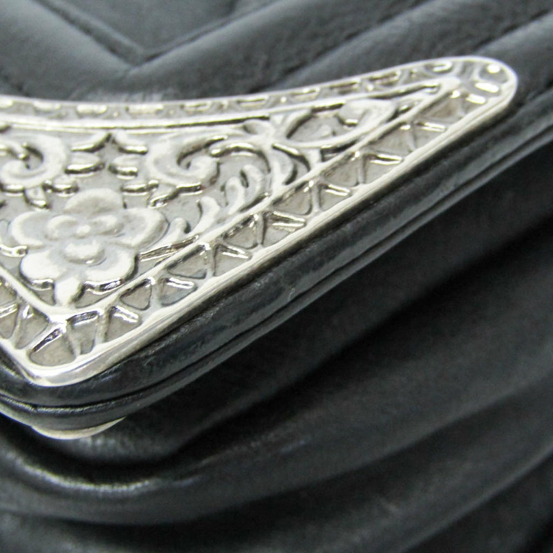 香奈兒 Boy Chanel 鏈條單肩包 女士真皮單肩包 黑色-8