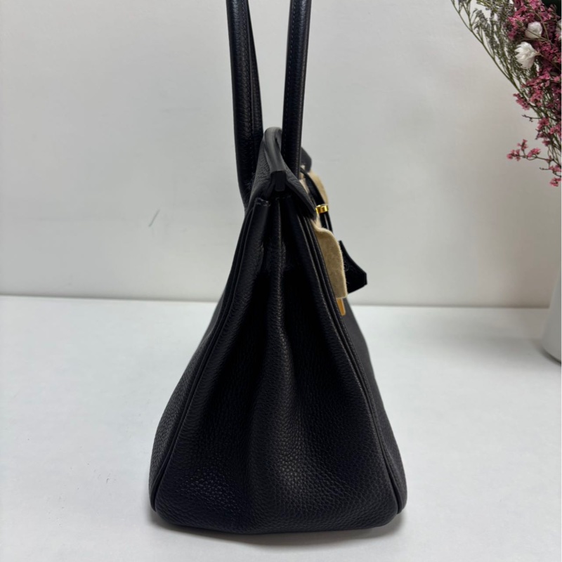 Hermes Birkin30 午夜藍 Togo皮 |金扣|U刻 經典永不過時，低調又顯貴氣、-2