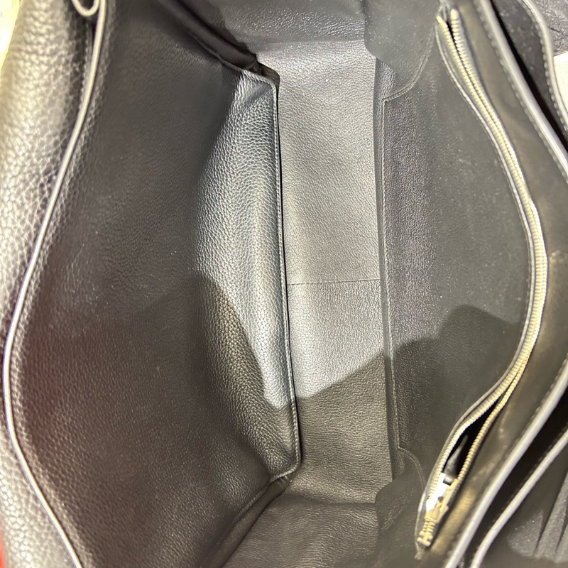 Hermes愛馬仕男士雙扣郵差包斜挎包  框Q刻 尺寸38×29，togo皮🈚附件-9