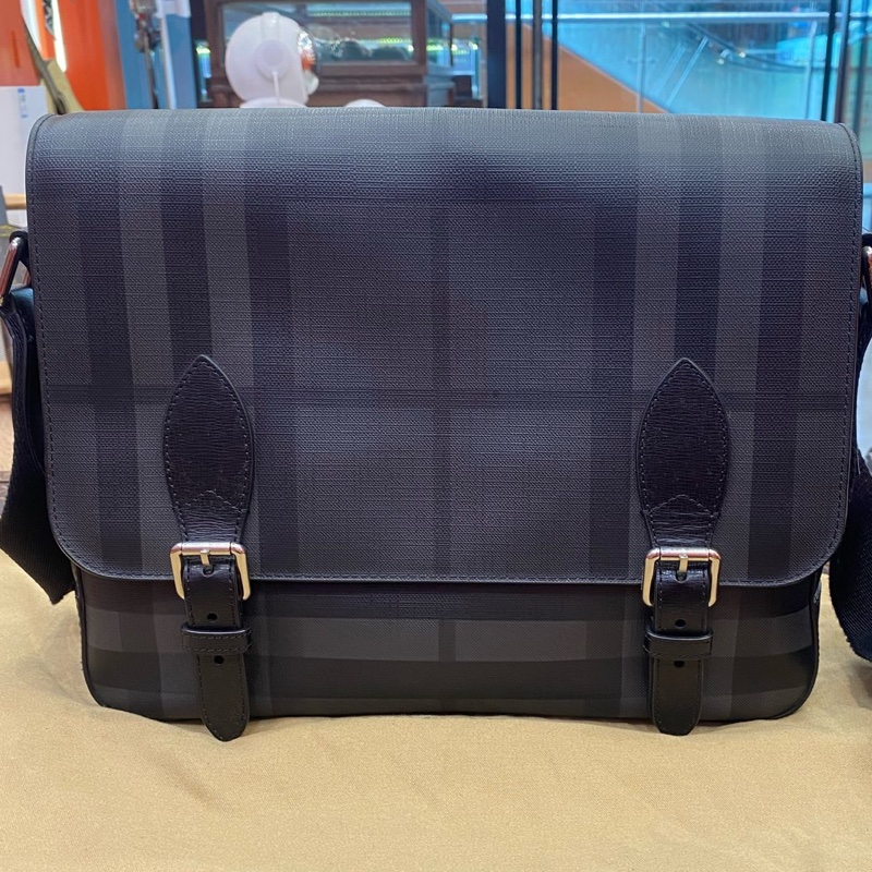 99新 博柏利/Burberry  男士斜背包 🈚附件-0