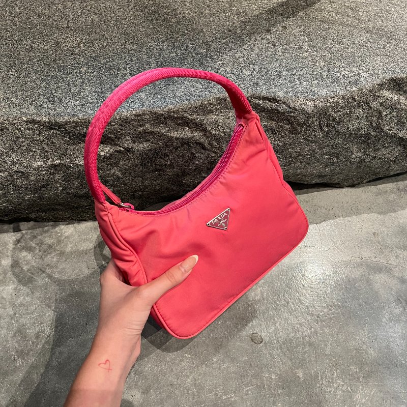 🏷Prada hobo(桃粉色)-2