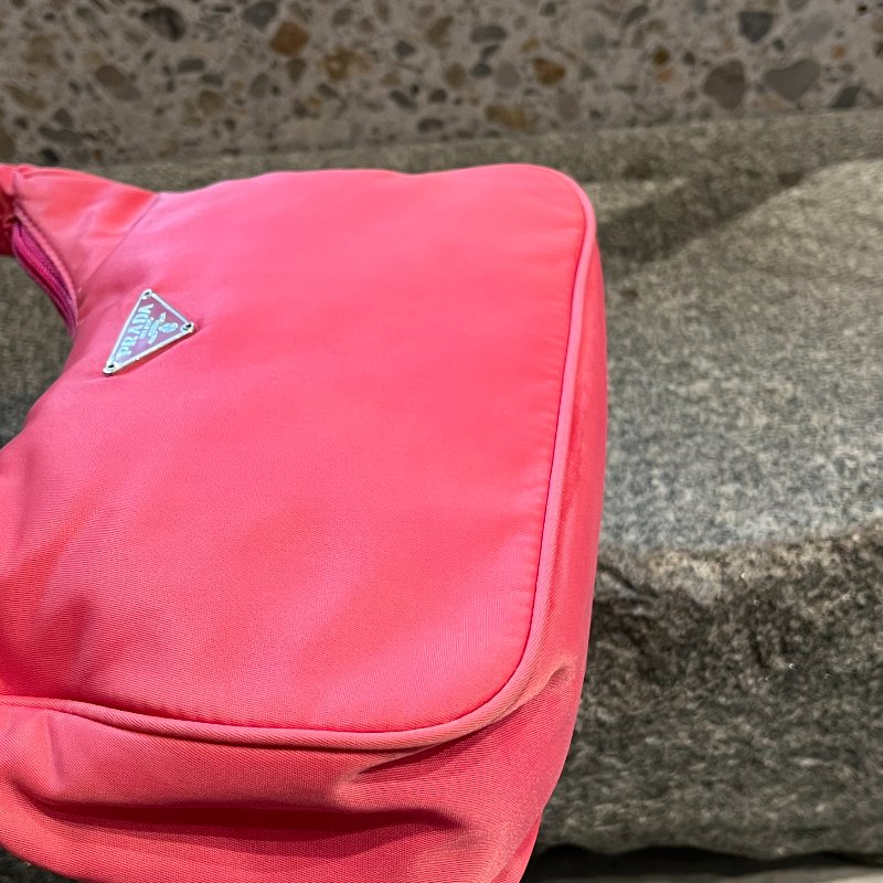 🏷Prada hobo(桃粉色)-8