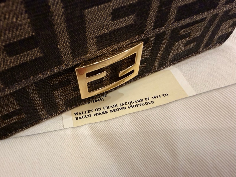 FENDI WALLET ON CHAIN 老花 woc-7