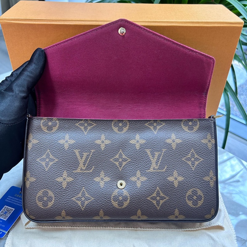 LV路易威登！經典老花三合一，超火級爆～買一個等於三個，-4