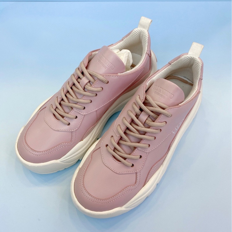 閒置新VALENTINO/華倫天奴！GUMBOY 小牛皮運動鞋厚底鞋-2