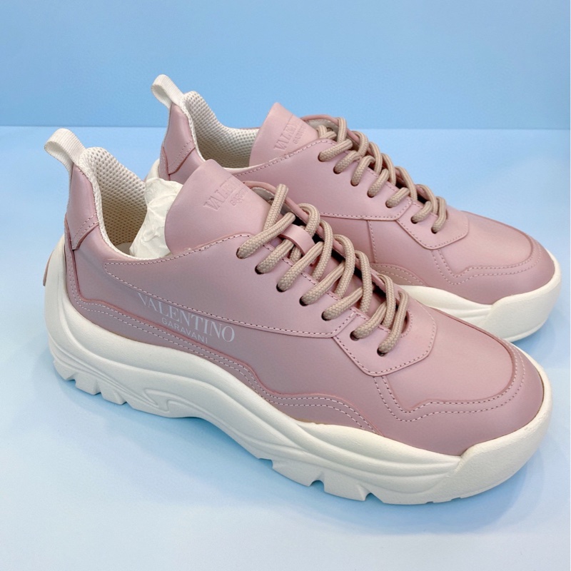 閒置新VALENTINO/華倫天奴！GUMBOY 小牛皮運動鞋厚底鞋-3