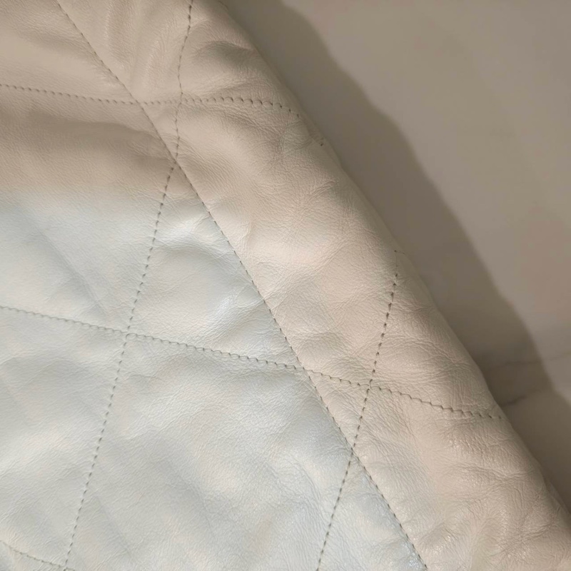 閒置全配❤️ 香奈兒 #22bag #小號 #白色 #銀釦-13