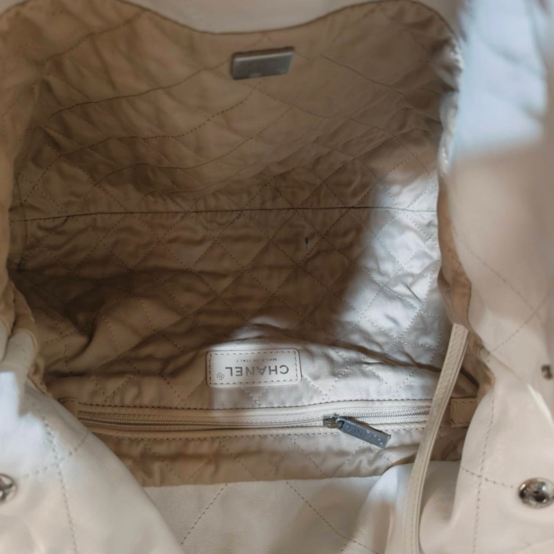 閒置全配❤️ 香奈兒 #22bag #小號 #白色 #銀釦-16