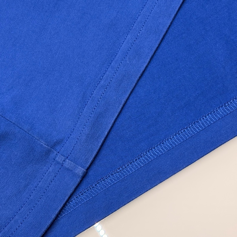 LV路易威登 LOUIS VUITTON 95新浮雕LOGO藍色S 短袖T恤-13