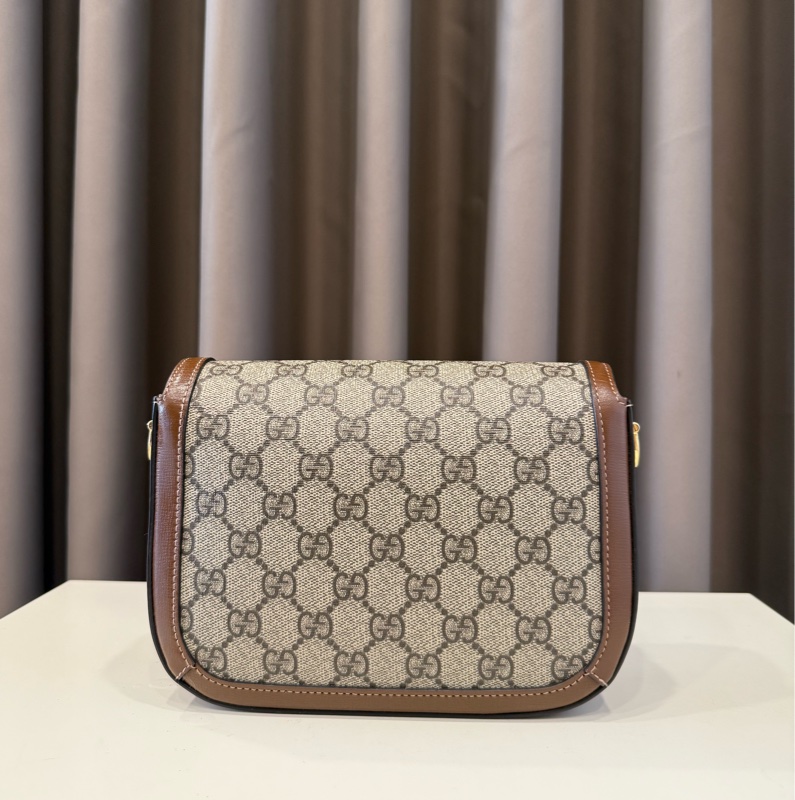 （甜價美包）Gucci古馳 1955mini焦糖馬鞍包-1