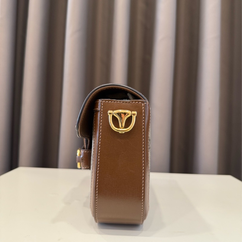 （甜價美包）Gucci古馳 1955mini焦糖馬鞍包-3