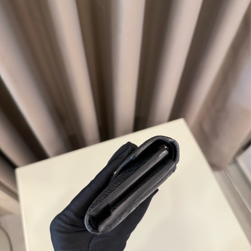 （超級甜價✨）Louis Vuitton路易威登LV Monogram ZOE 牛皮壓紋零錢袋短夾-5