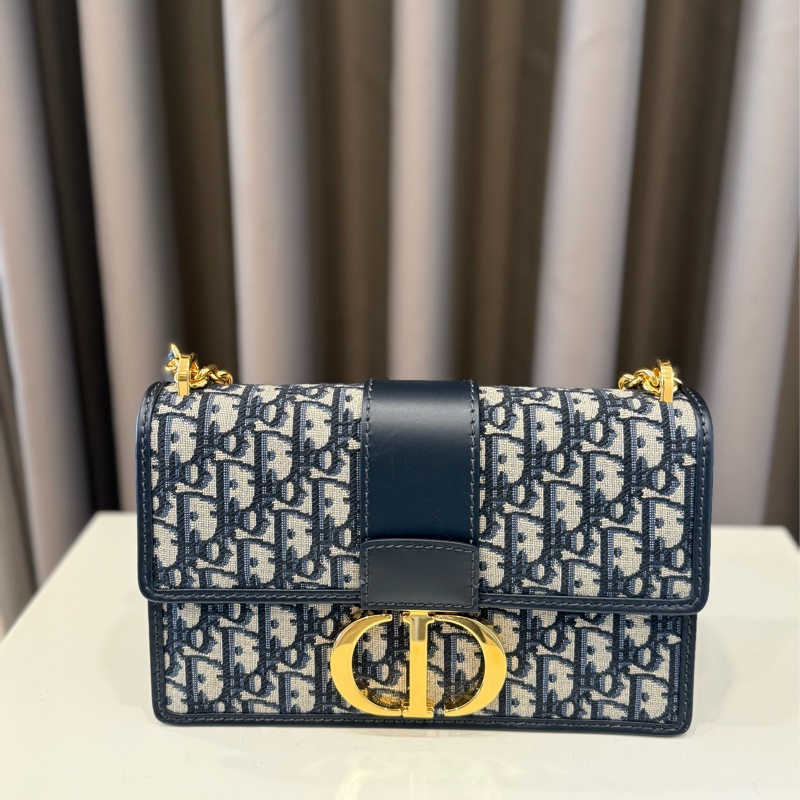 （極新美包🫧）Dior迪奧 Montaigne30 蒙田老花斜背包-0
