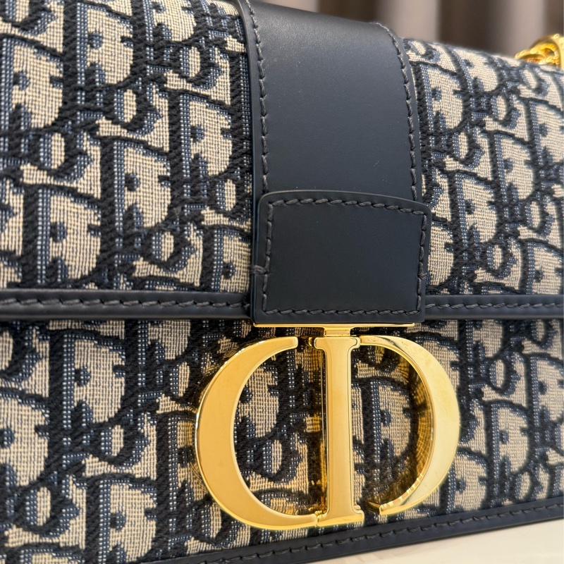 （極新美包🫧）Dior迪奧 Montaigne30 蒙田老花斜背包-7