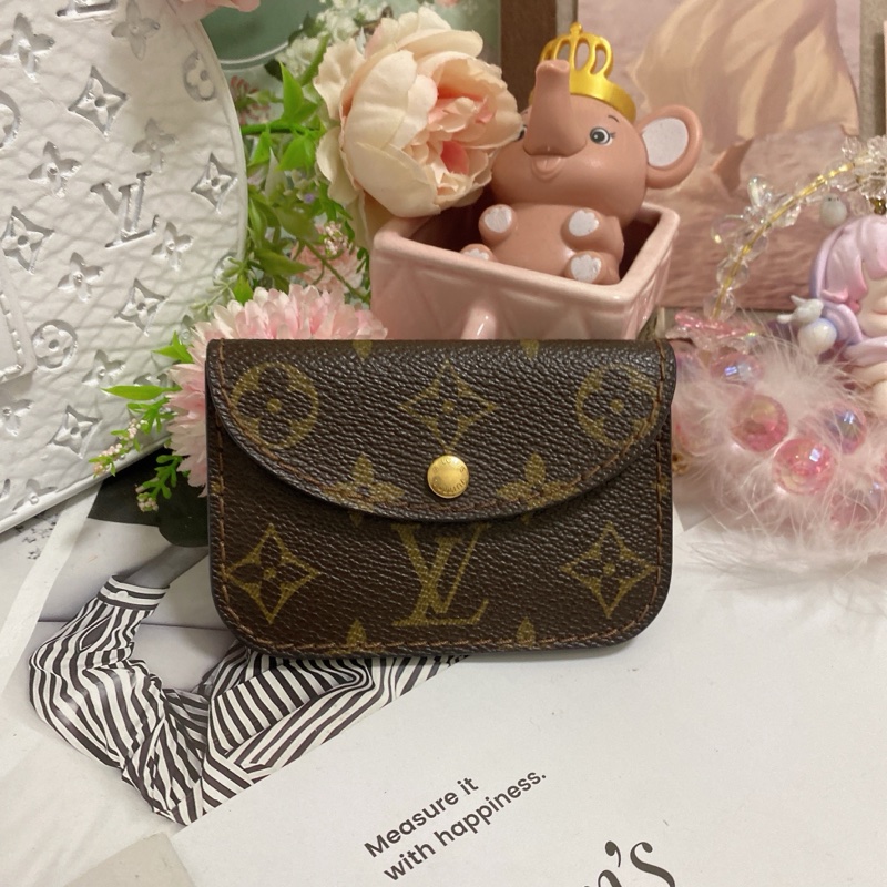 𝕃𝕍老花卡包零錢包 稀有絕版🏅-0