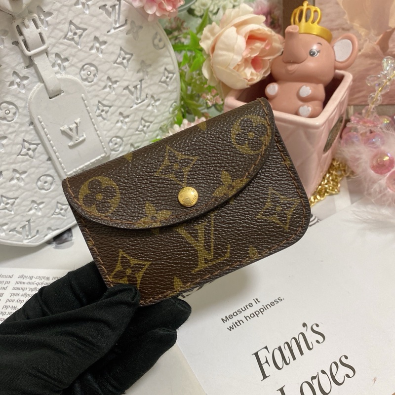 𝕃𝕍老花卡包零錢包 稀有絕版🏅-2