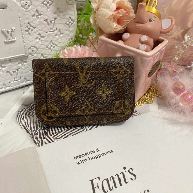 𝕃𝕍老花卡包零錢包 稀有絕版🏅-3