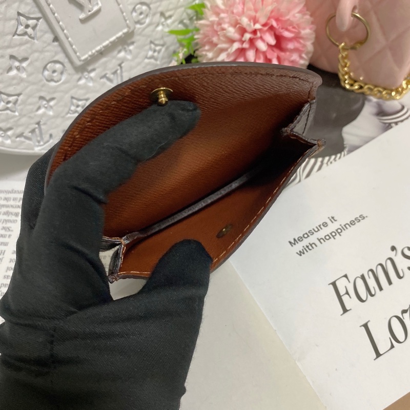 𝕃𝕍老花卡包零錢包 稀有絕版🏅-7