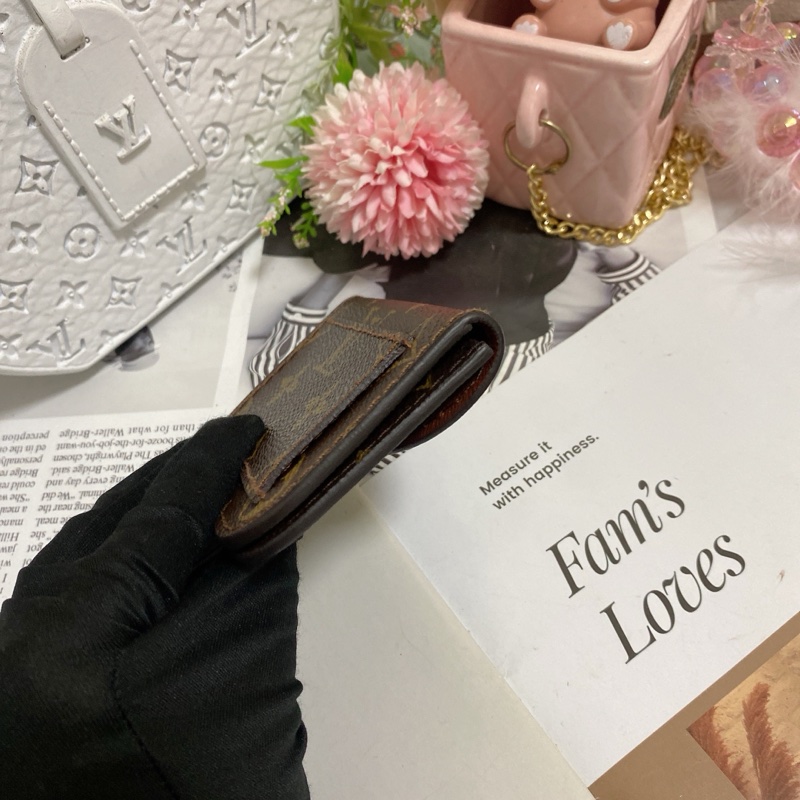 𝕃𝕍老花卡包零錢包 稀有絕版🏅-9