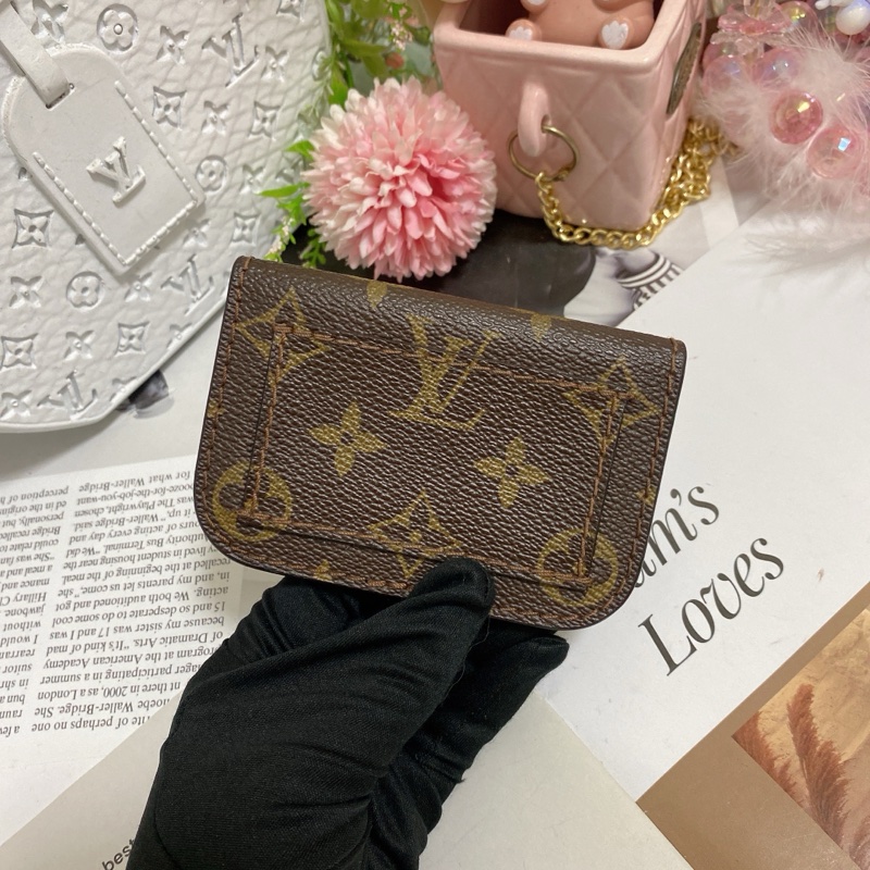 𝕃𝕍老花卡包零錢包 稀有絕版🏅-13