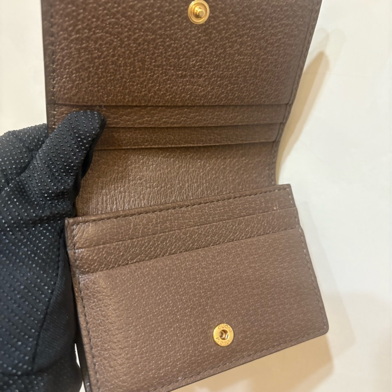 Gucci ophidia經典短夾 綠紅綠-6
