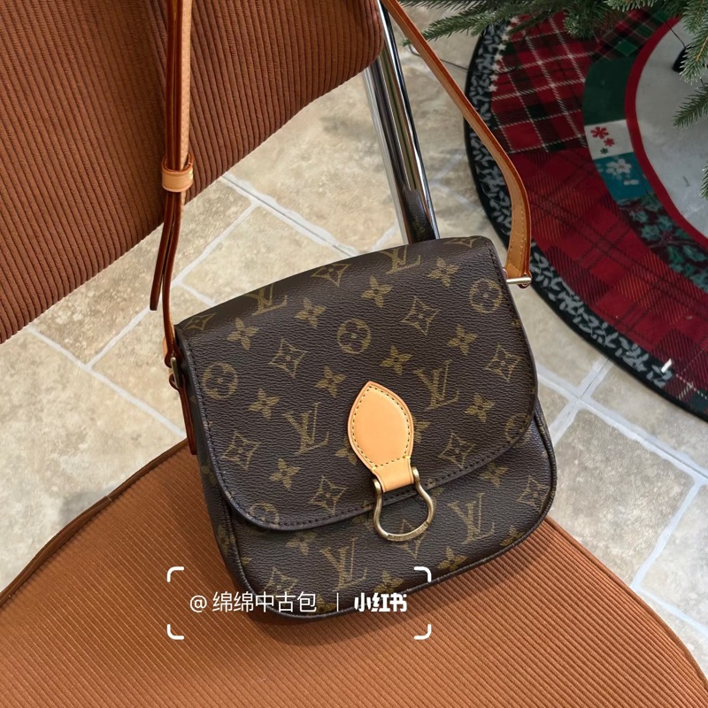 在台現貨 ｜ Louis Vuitton • 經典老花馬鞍包 中號-1