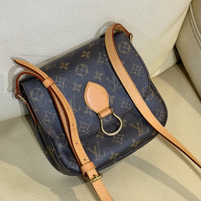 在台現貨 ｜ Louis Vuitton • 經典老花馬鞍包 中號-4