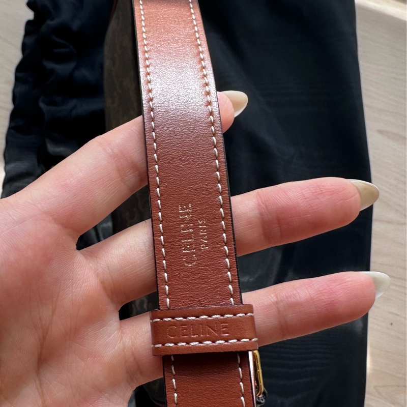 AVA標誌印花及牛皮革手袋-2