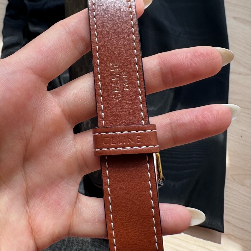 AVA標誌印花及牛皮革手袋-22