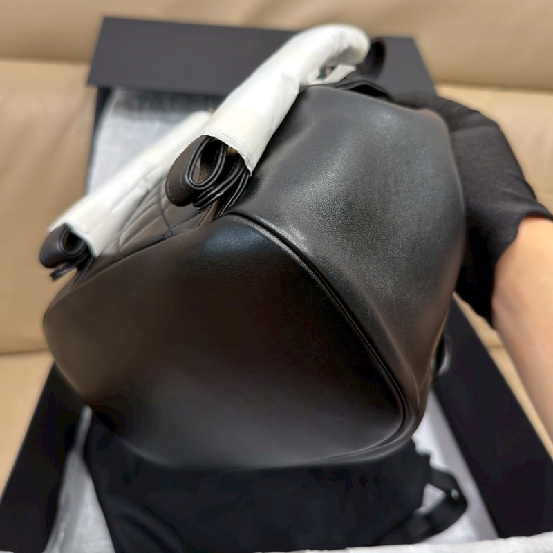 CHANEL香奈兒Duma系列雙肩包小號芯片款24年🎏全新全配專櫃斷貨-17