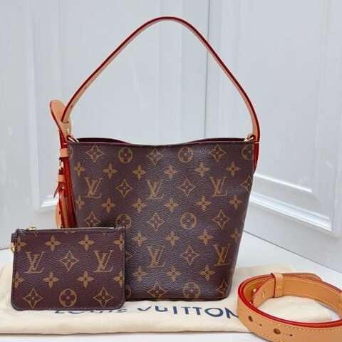 芯片款 路易威登/Louis Vuitton All In BB 老花腋下水桶包