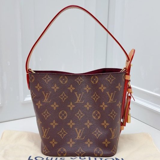 芯片款 路易威登/Louis Vuitton All In BB 老花腋下水桶包-1