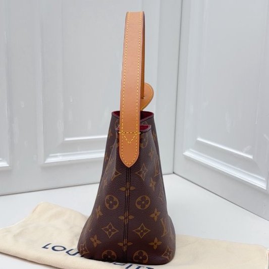 芯片款 路易威登/Louis Vuitton All In BB 老花腋下水桶包-3