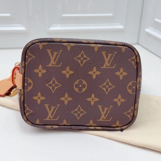 芯片款 路易威登/Louis Vuitton All In BB 老花腋下水桶包-7