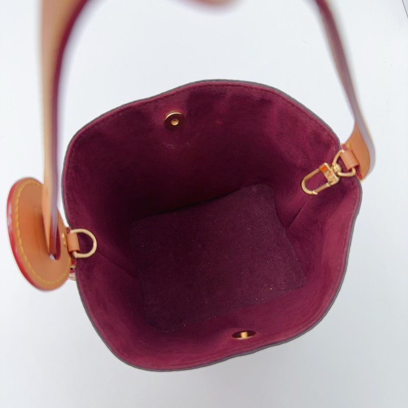 芯片款 路易威登/Louis Vuitton All In BB 老花腋下水桶包-8