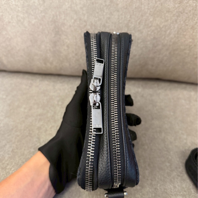 DIOR黑老花相機包-7