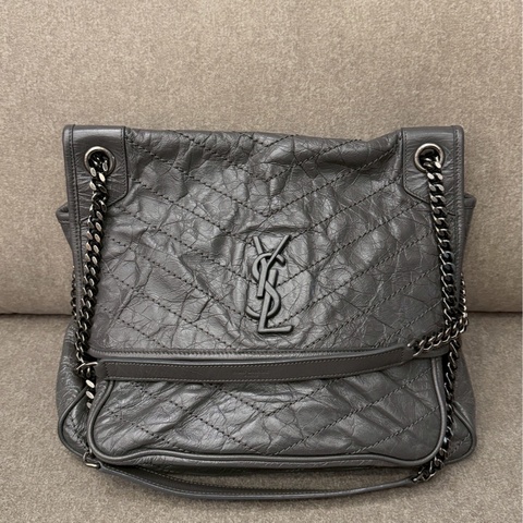 YSL大號水泥灰NIKI