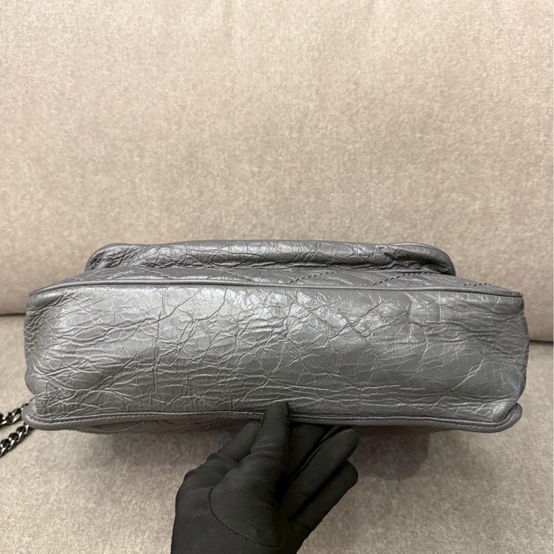 YSL大號水泥灰NIKI-4