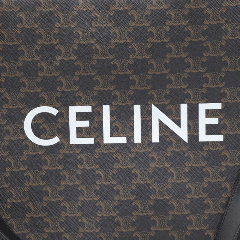 Celine 思琳 琴譜 托特Tote 凱旋門 老花 中號 黑色手柄 手提 單肩包 可當電腦包 肩背包-7